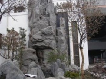 南京织造府假山